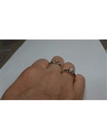 Ringe Damiani Dame Minou in Weißgold Diamante 0.15 Ct 20087593 - 20087593